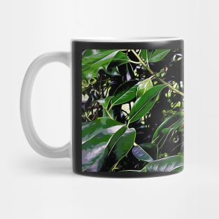 Holly Leaves Mug